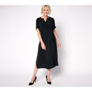 Women Control Women's Plus Sz Dress 2X Everywhere Everyway Black A655982
